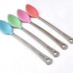 Personalized Baby Spoon Set Of Four (4) Baby..
