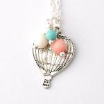 Air Balloon Necklace - Love Is In The Air - Up Up..